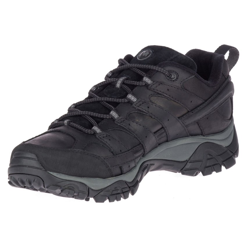 Chaussures Randonnée Merrell Moab 2 Prime Waterproof Noir Homme | F.L.TSND